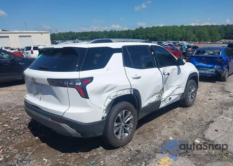 2025 Chevrolet Equinox Fwd Lt из США, поврежденный, VIN 3GNAXHEG7SL102901